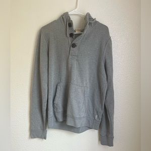 Grey Hollister hoodie